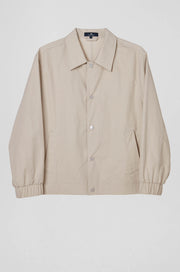 LIGHT BEIGE NYLON JACKET