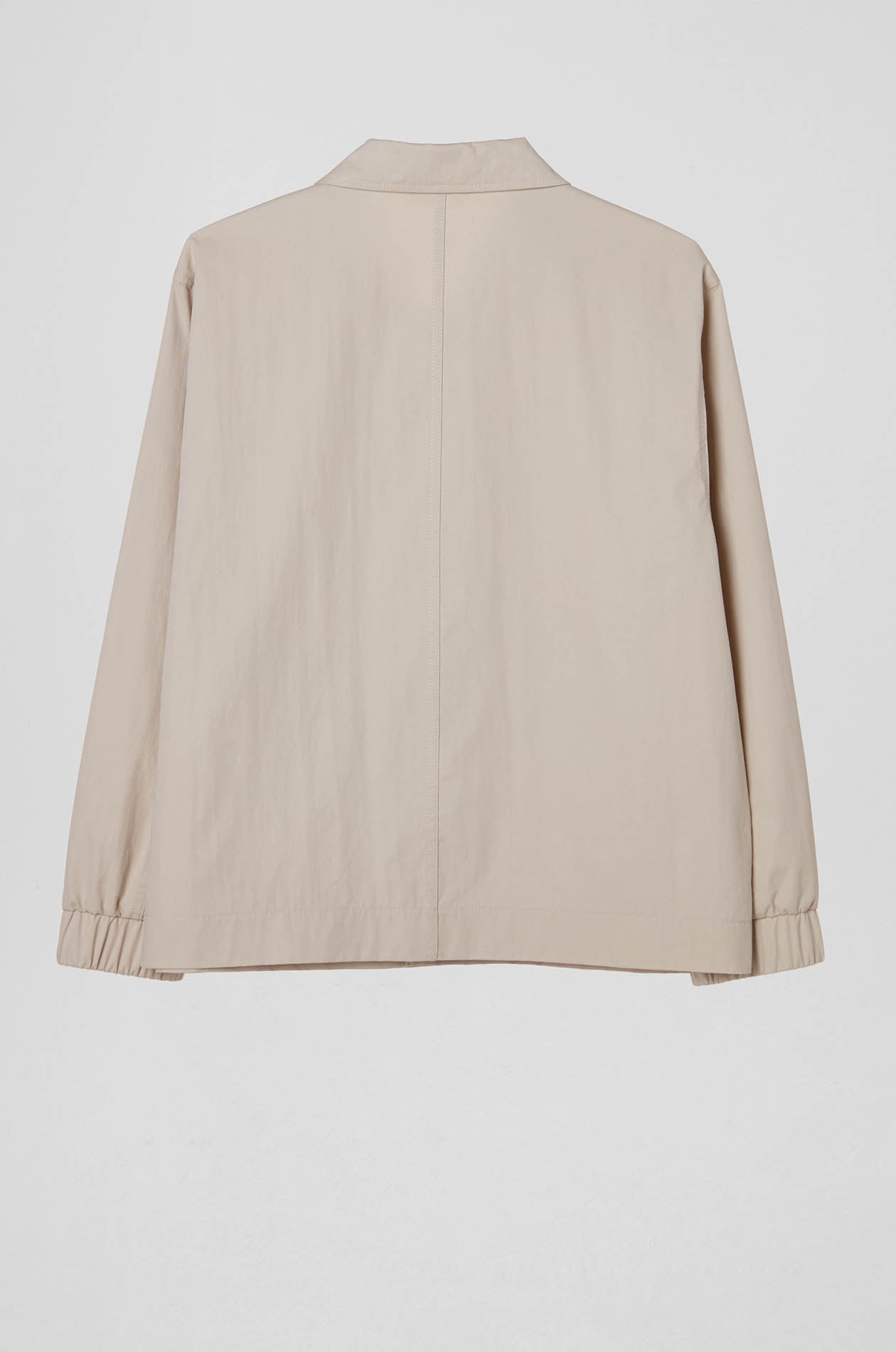LIGHT BEIGE NYLON JACKET