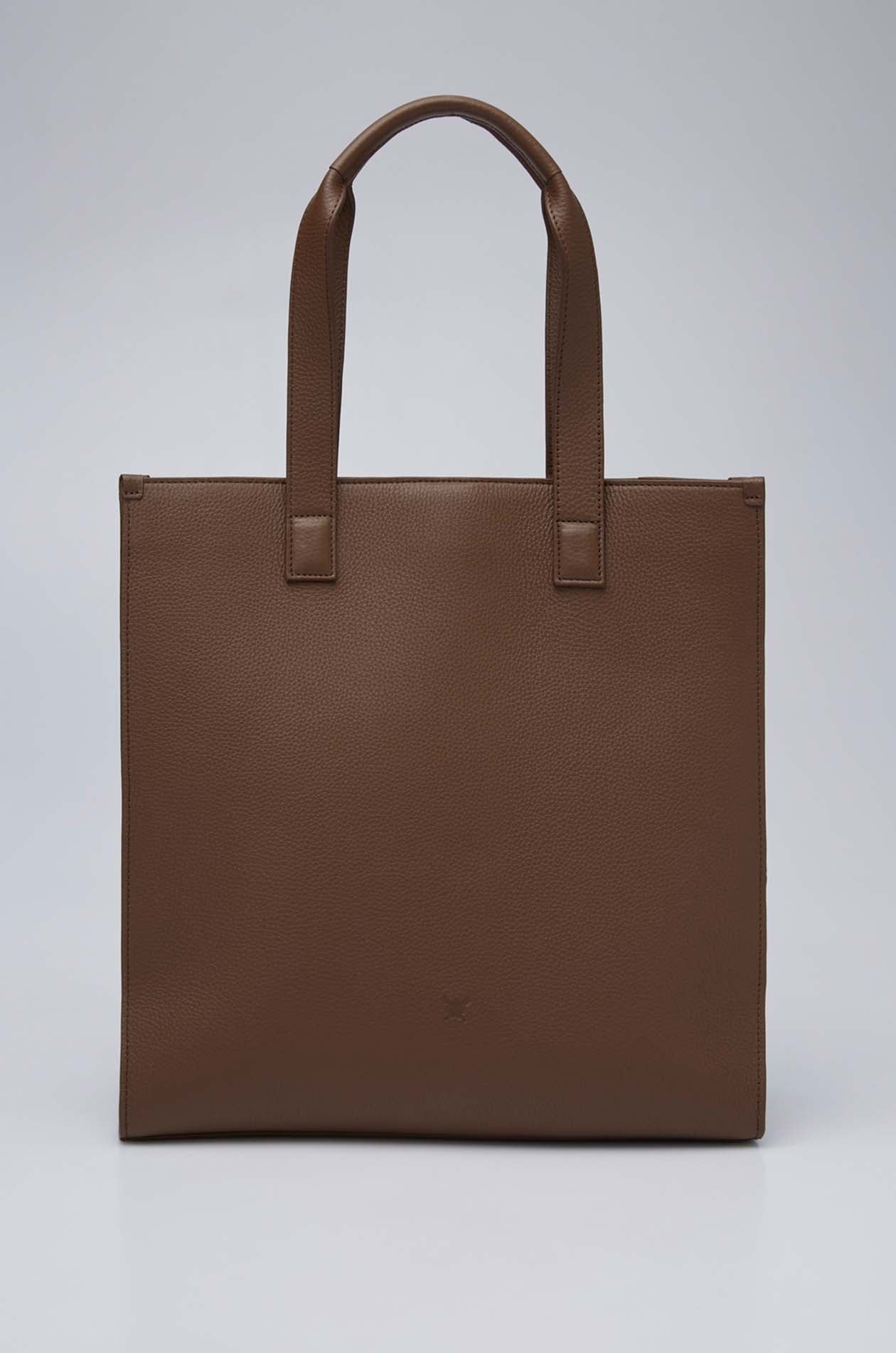 FULL GRAIN LEATHER TOTE BAG