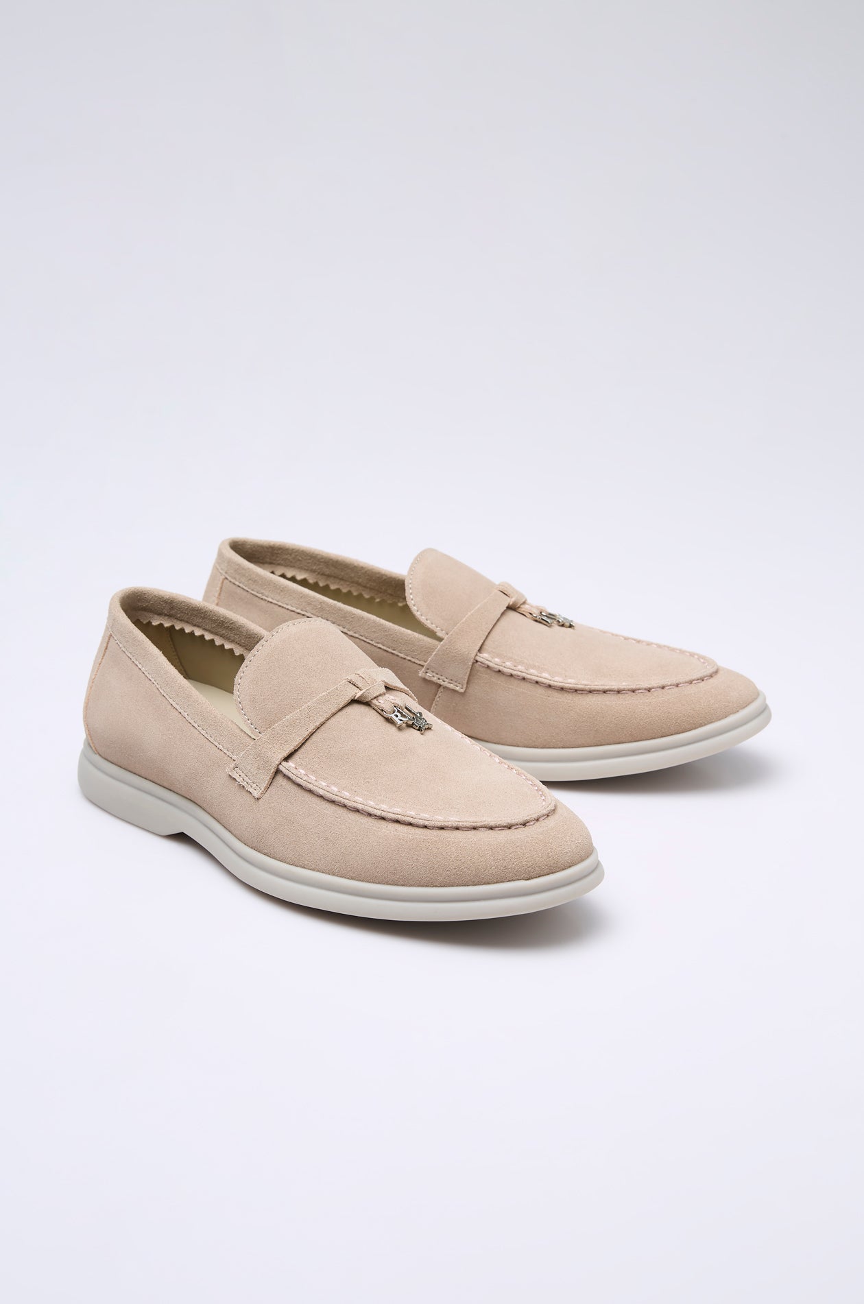 SUEDE LOAFERS