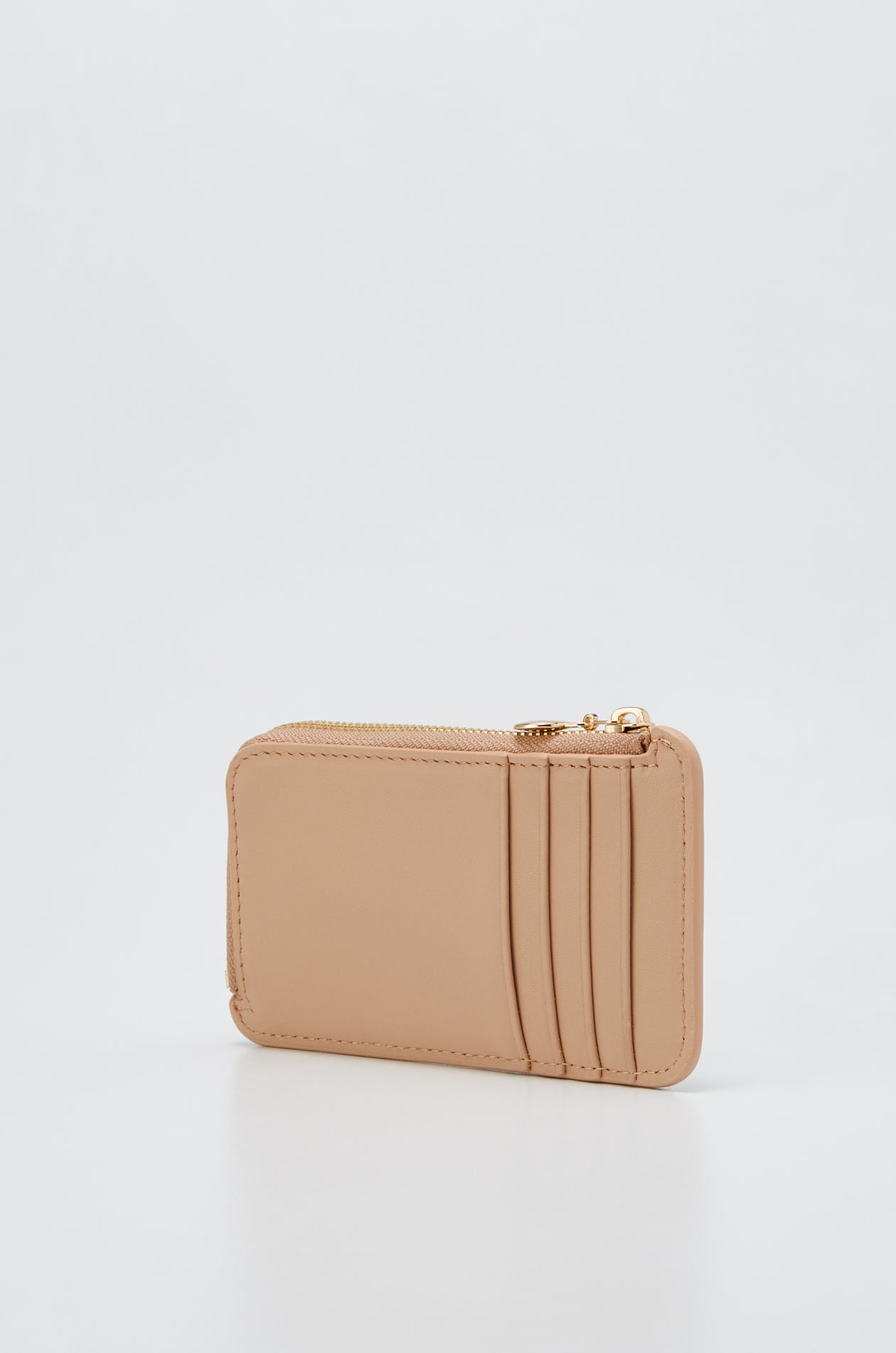 LEATHER COIN AND CARD HOLDER