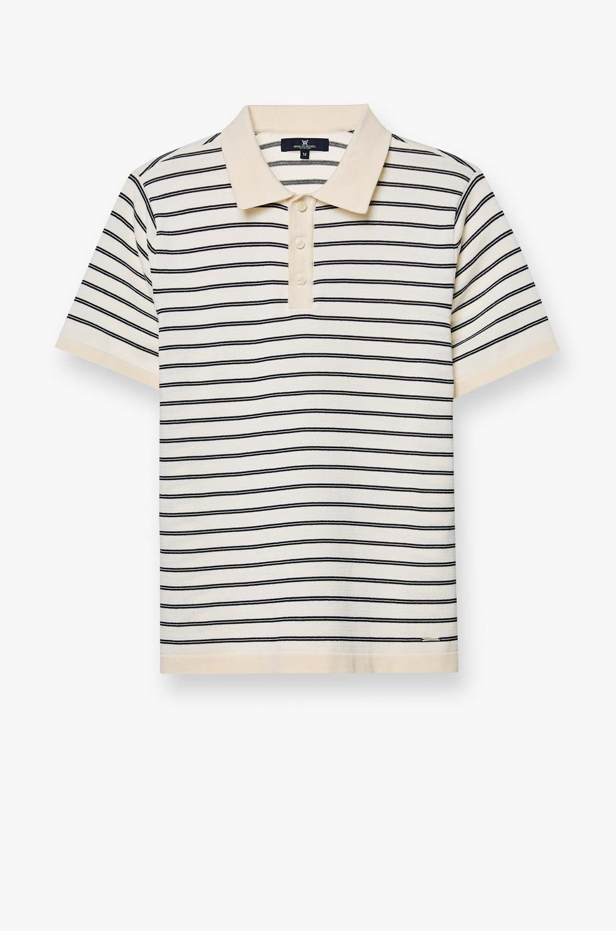 STRIPE KNITTED POLO