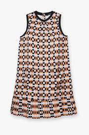 GEOMETRIC PRINTED DRESS