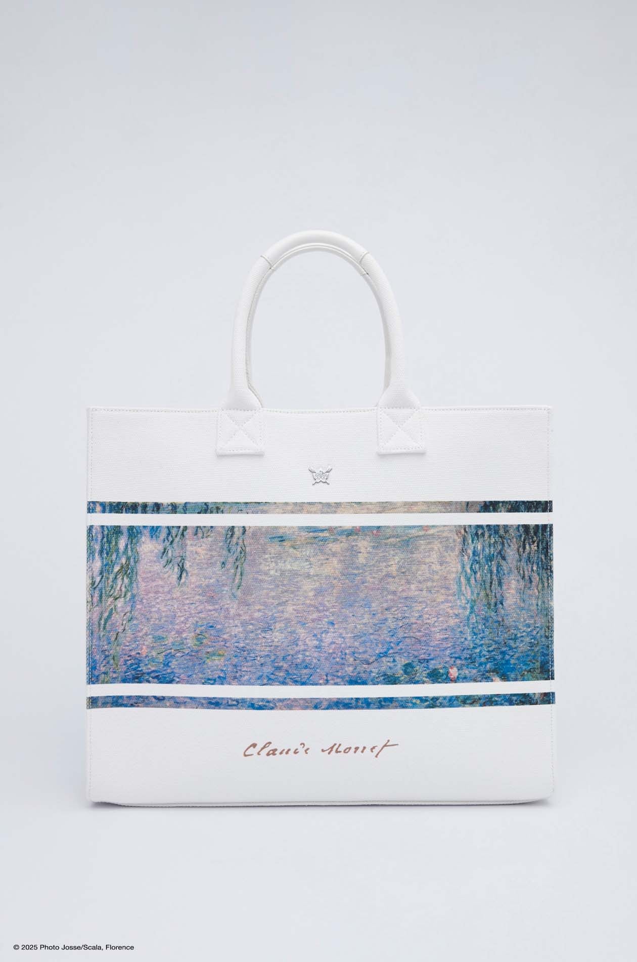 WATER LILIES MONET PRINTED TOTE BAG