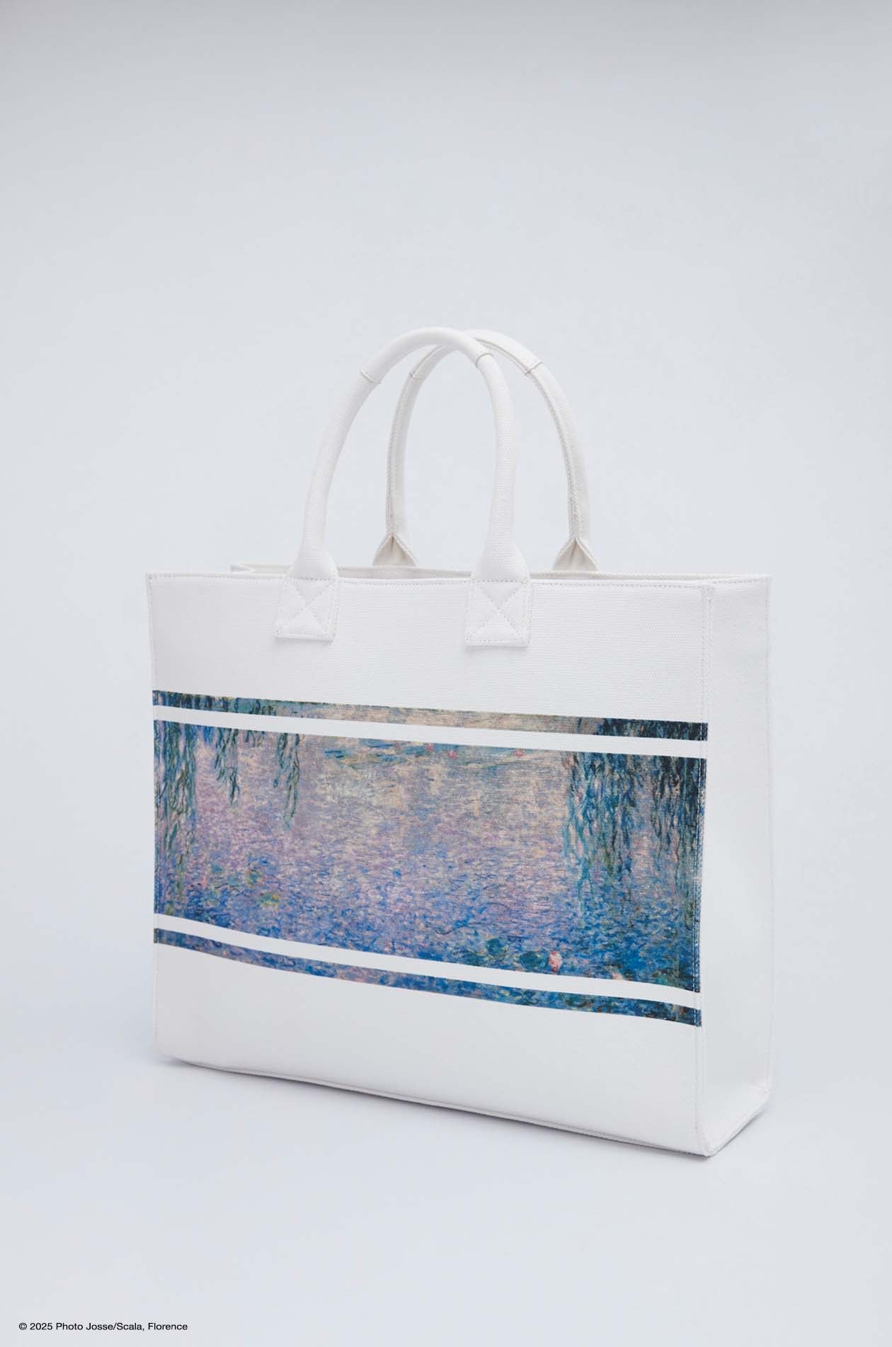 WATER LILIES MONET PRINTED TOTE BAG