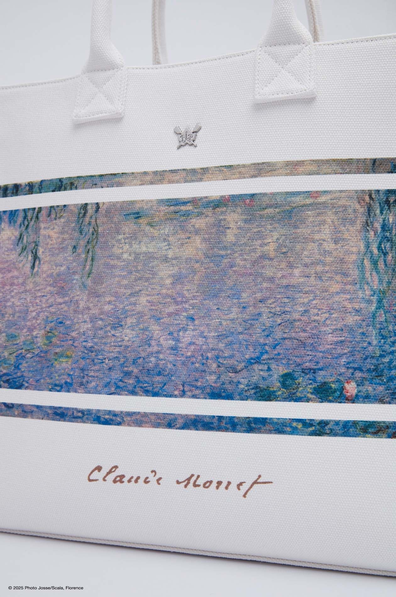 WATER LILIES MONET PRINTED TOTE BAG
