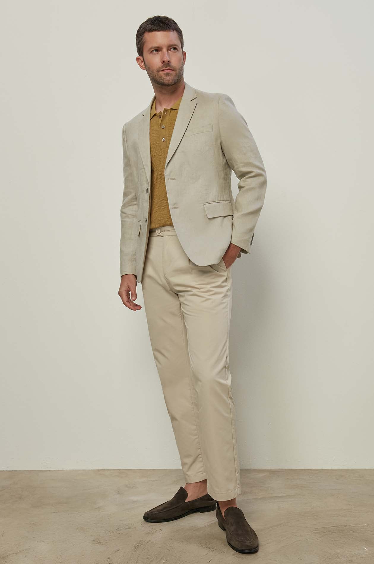 TWILL CHINO PANTS