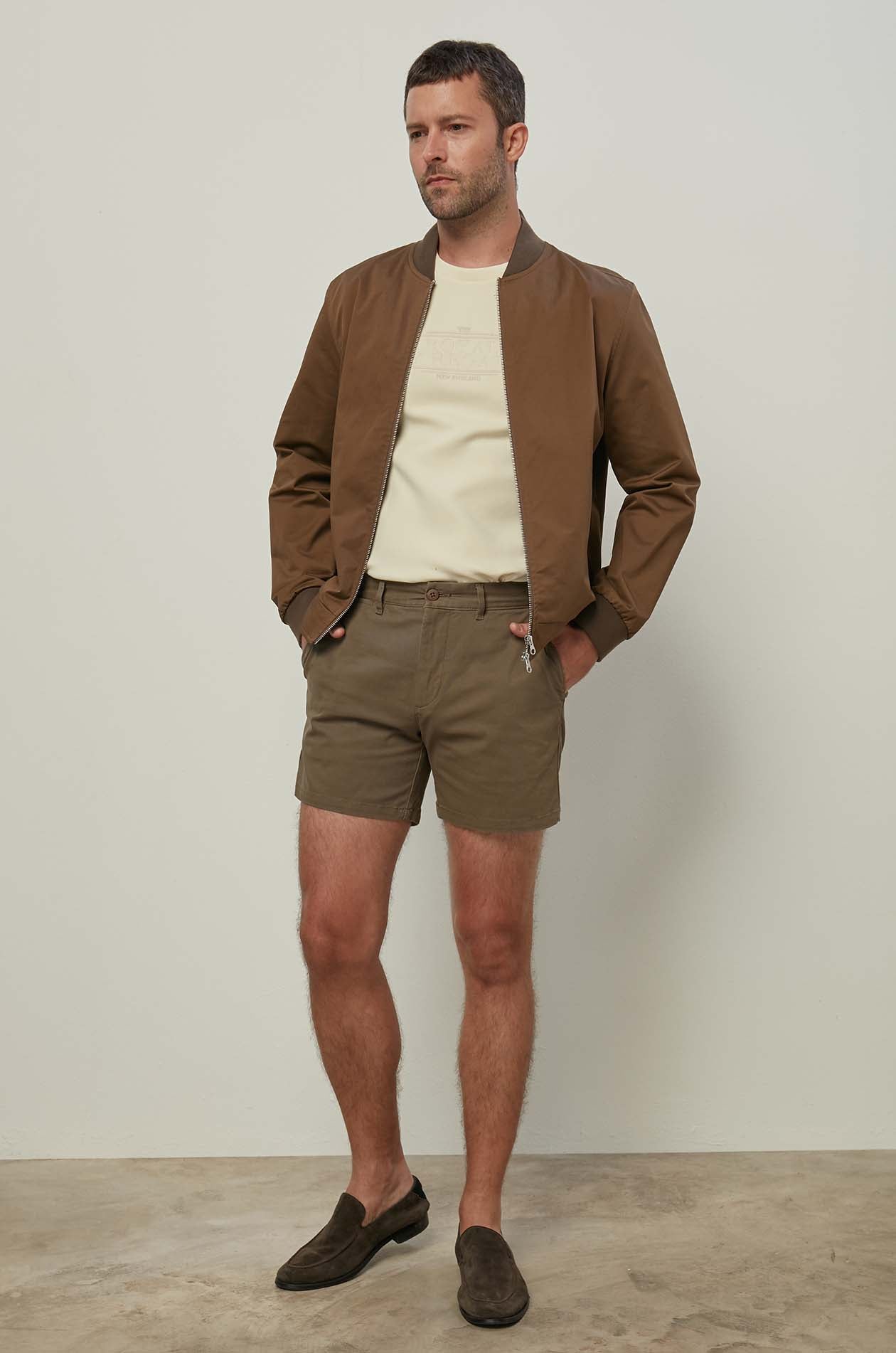 5 INCH CHINO SHORTS
