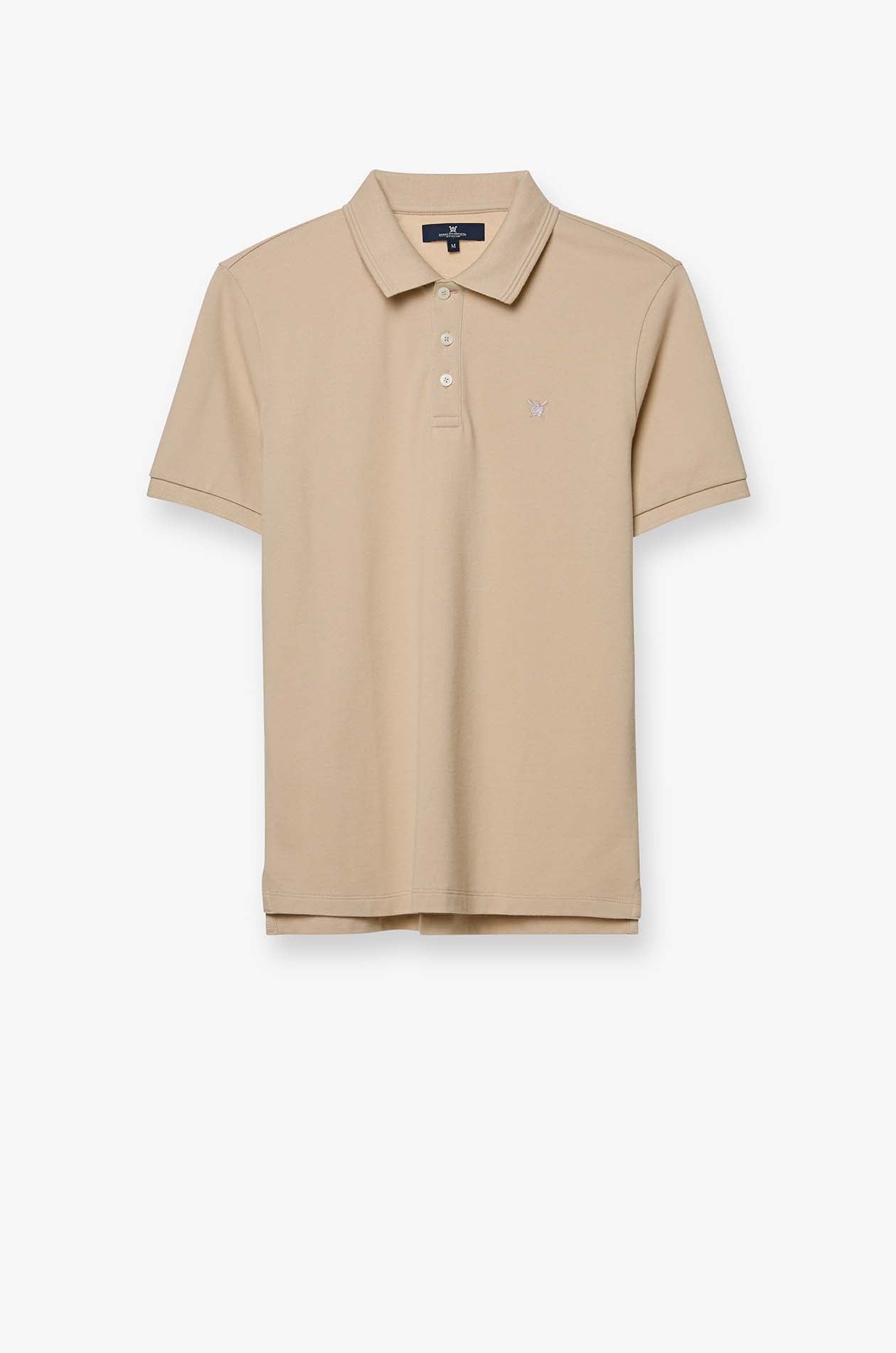 ON TONE LOGO PIQUE POLO