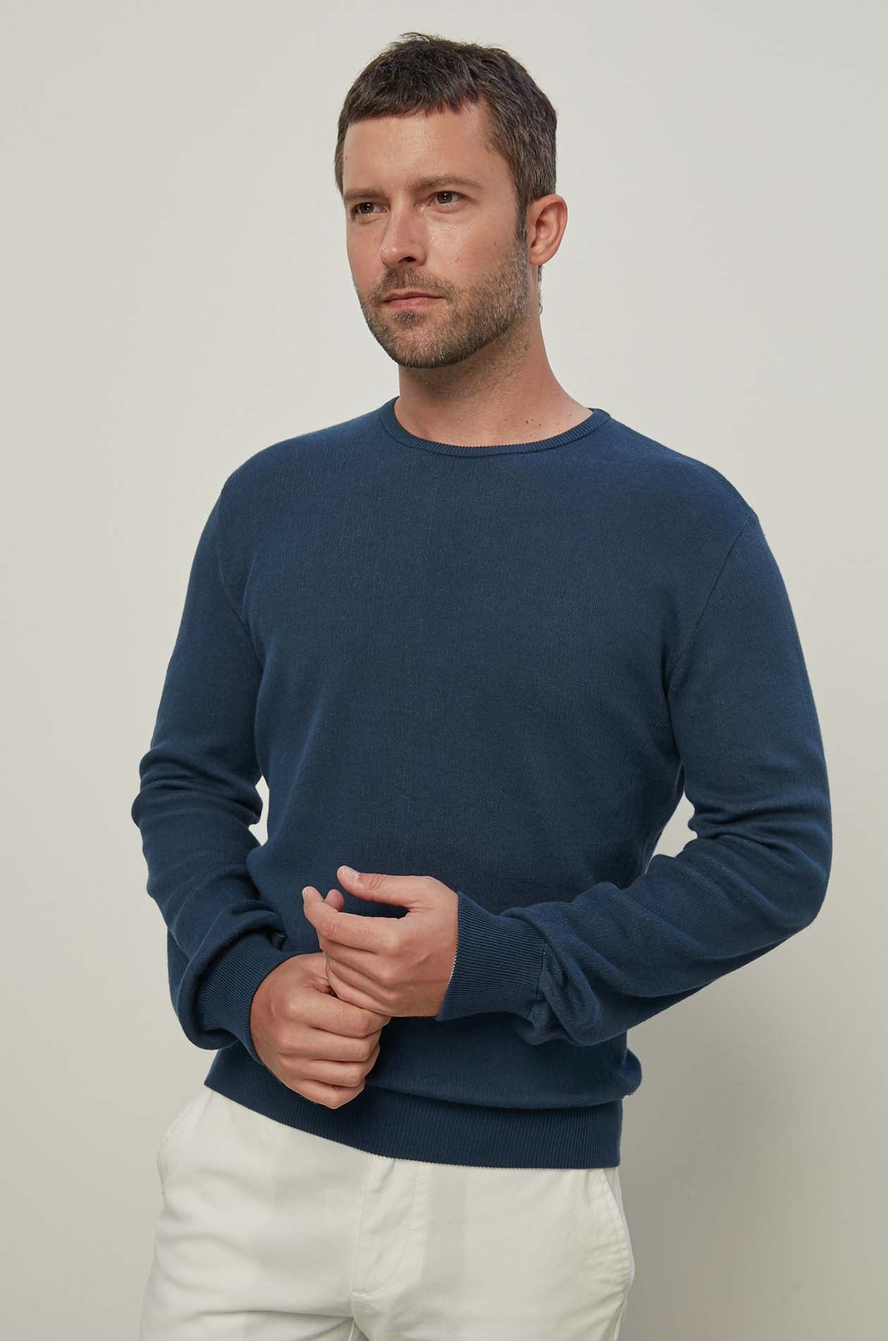 LONG SLEEVE KNITTED PULLOVER