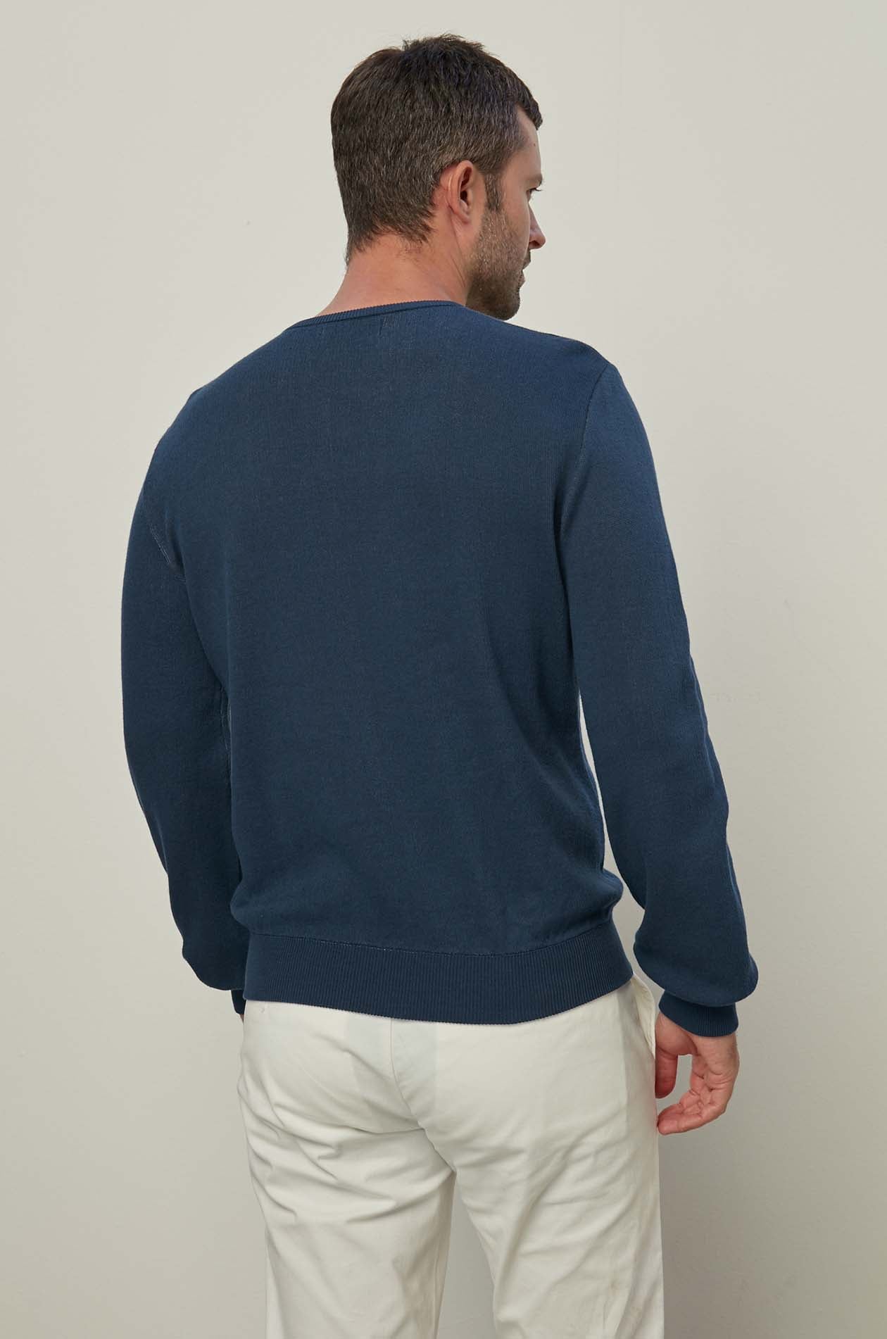 LONG SLEEVE KNITTED PULLOVER