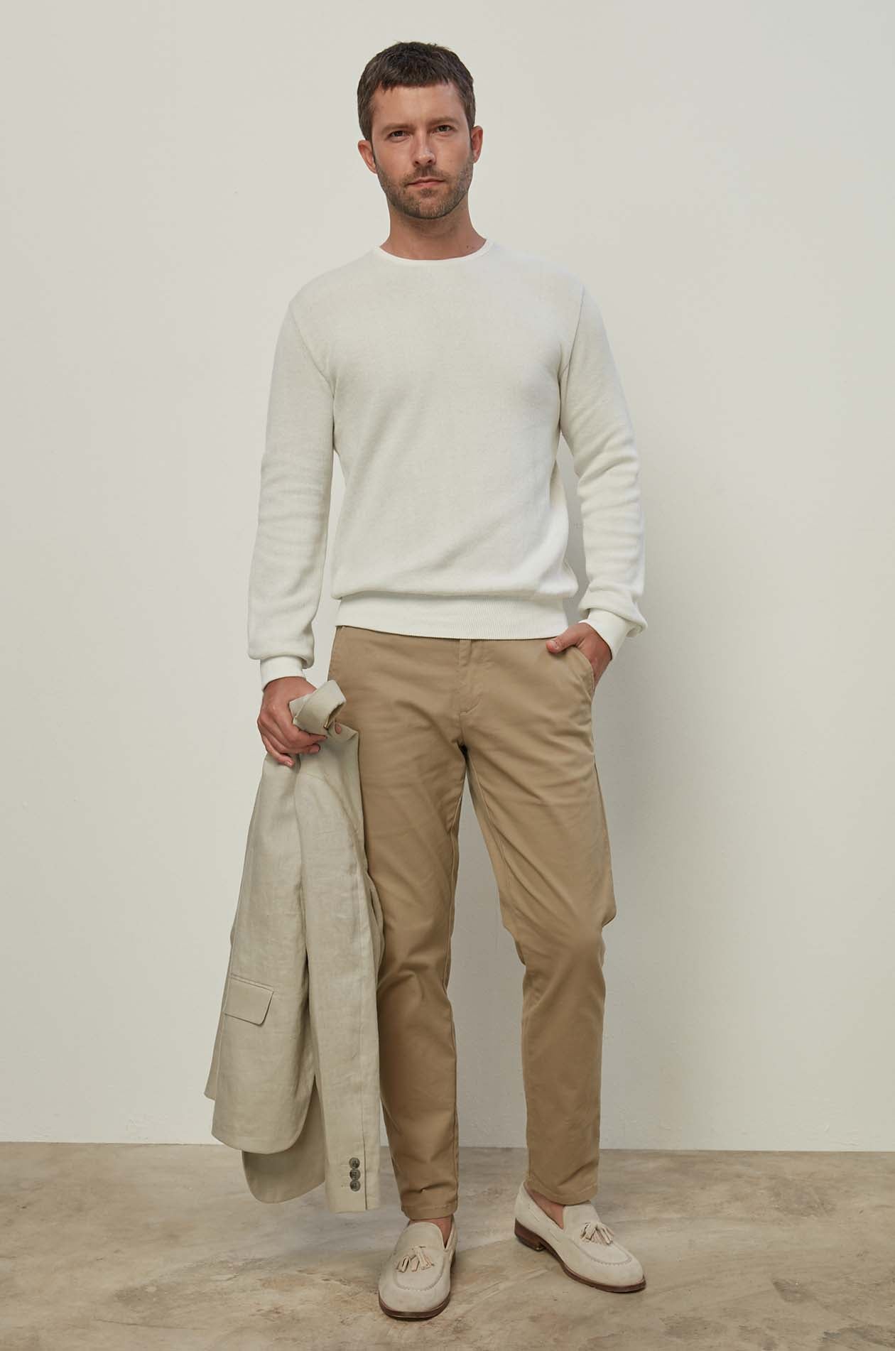 LONG SLEEVE KNITTED PULLOVER