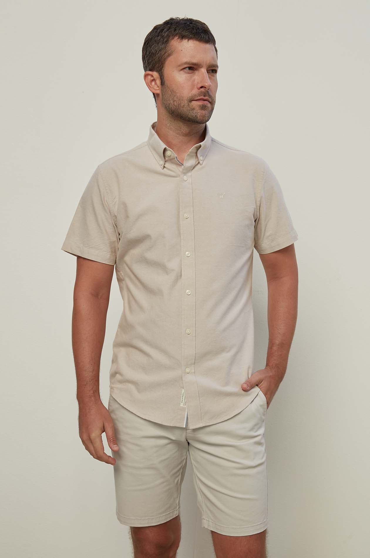 SHORT SLEEVE OXFORD SHIRT