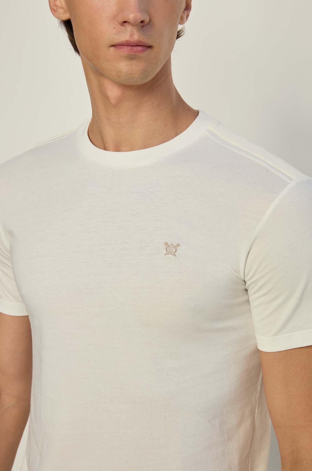 TEXTURED TAPE JERSEY TEE