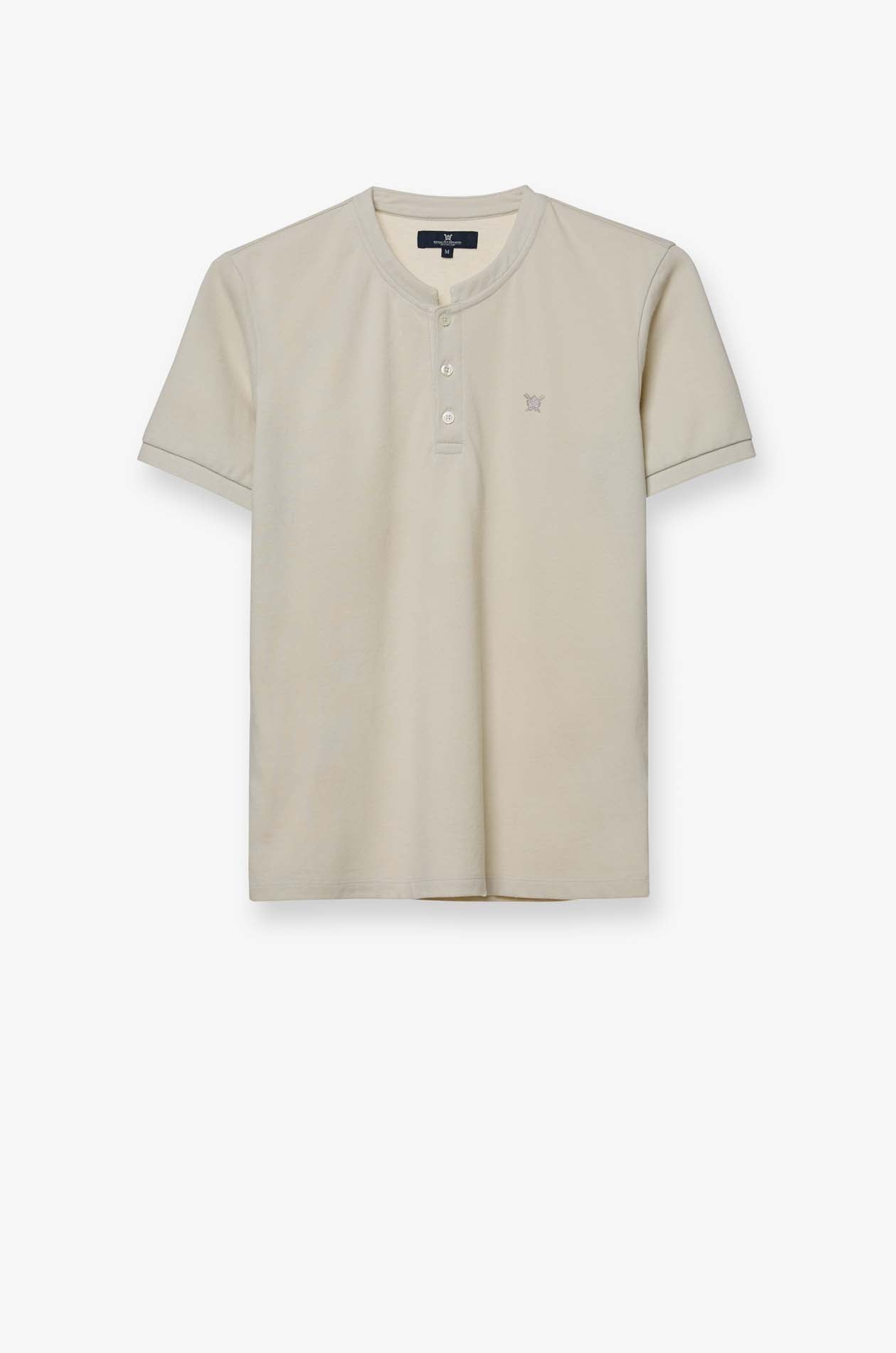 HENLEY PIQUE TEE