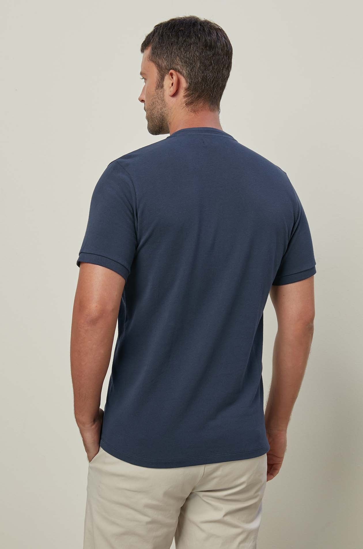 HENLEY PIQUE TEE