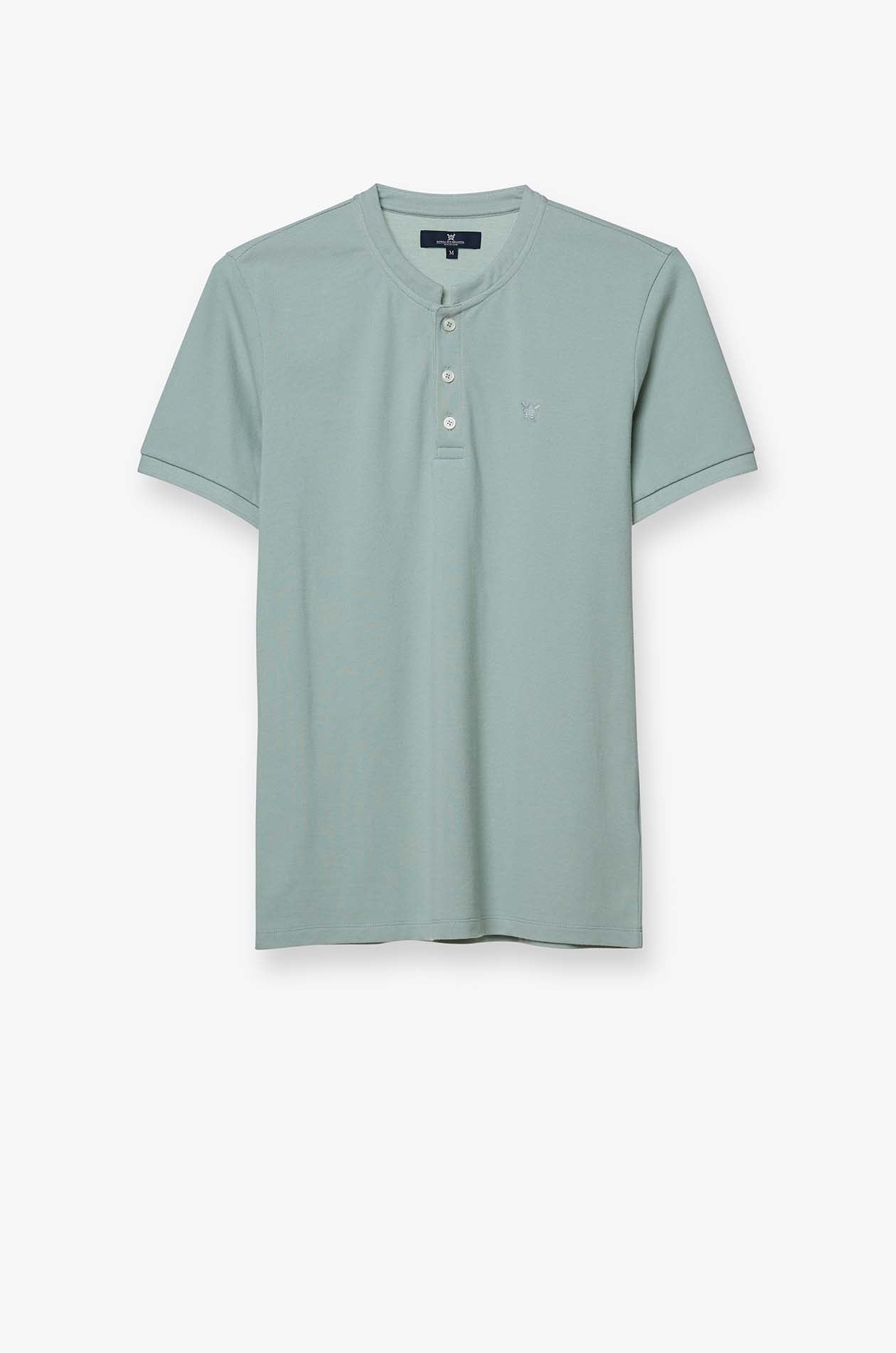 HENLEY PIQUE TEE