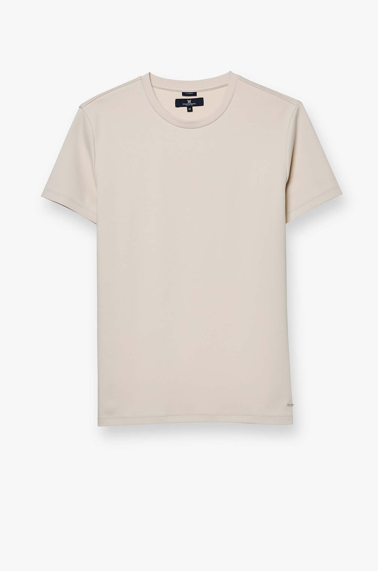 ROUND NECK PIQUE TEE
