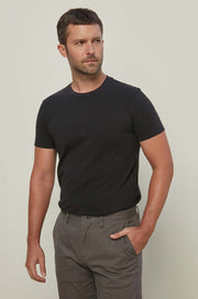 ROUND NECK PIQUE TEE