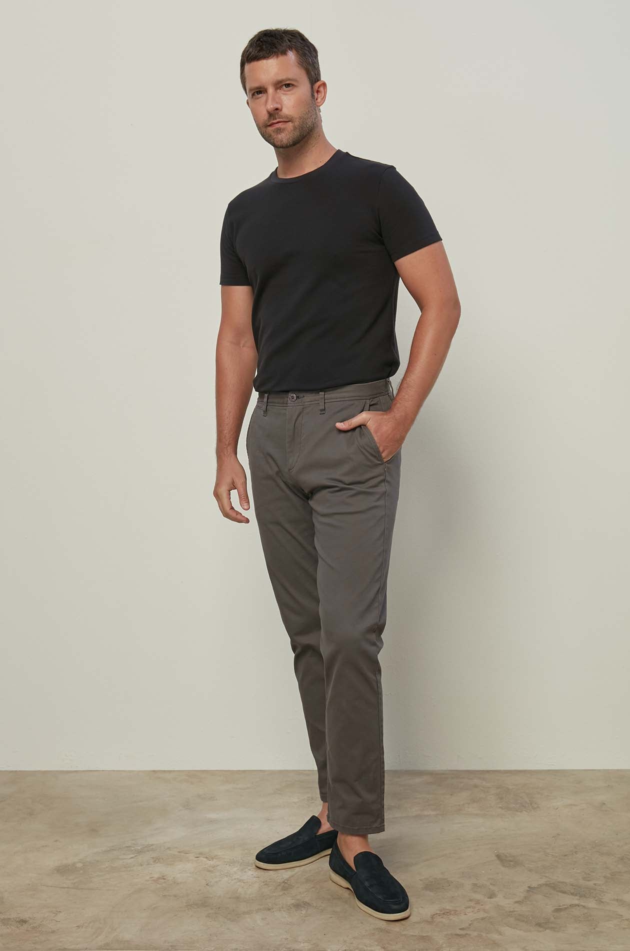 ROUND NECK PIQUE TEE