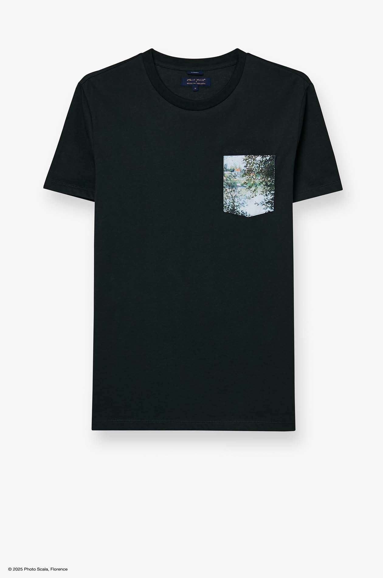 ILE DE LA GRANDE POCKET PRINTED GRAPHIC TEE