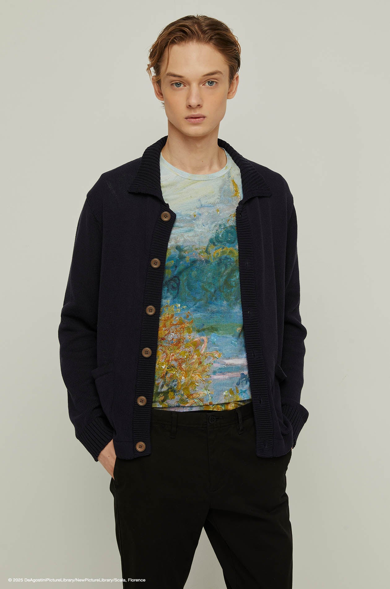 THE TUILERIES MONET GRAPHIC TEE