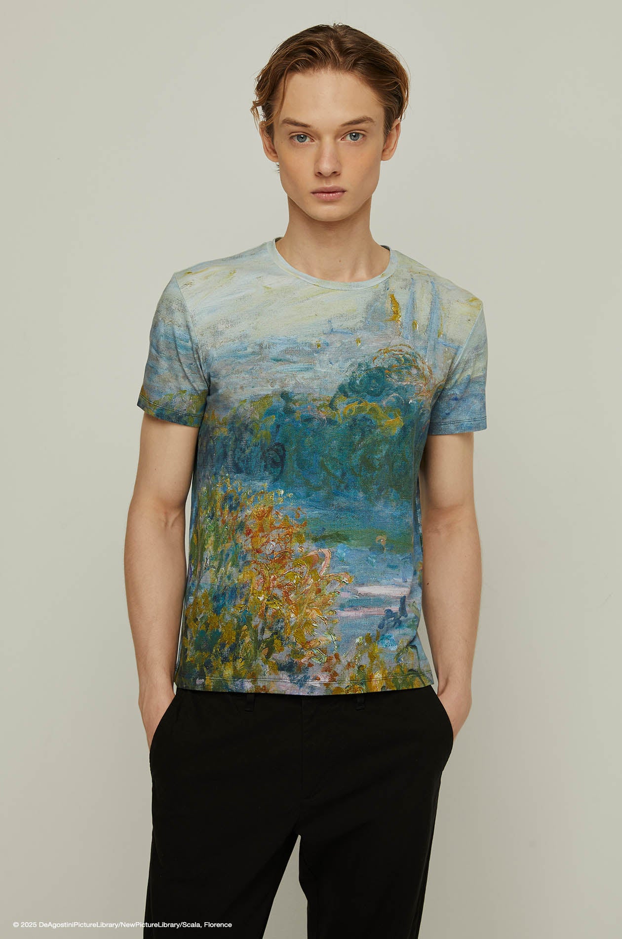 THE TUILERIES MONET GRAPHIC TEE