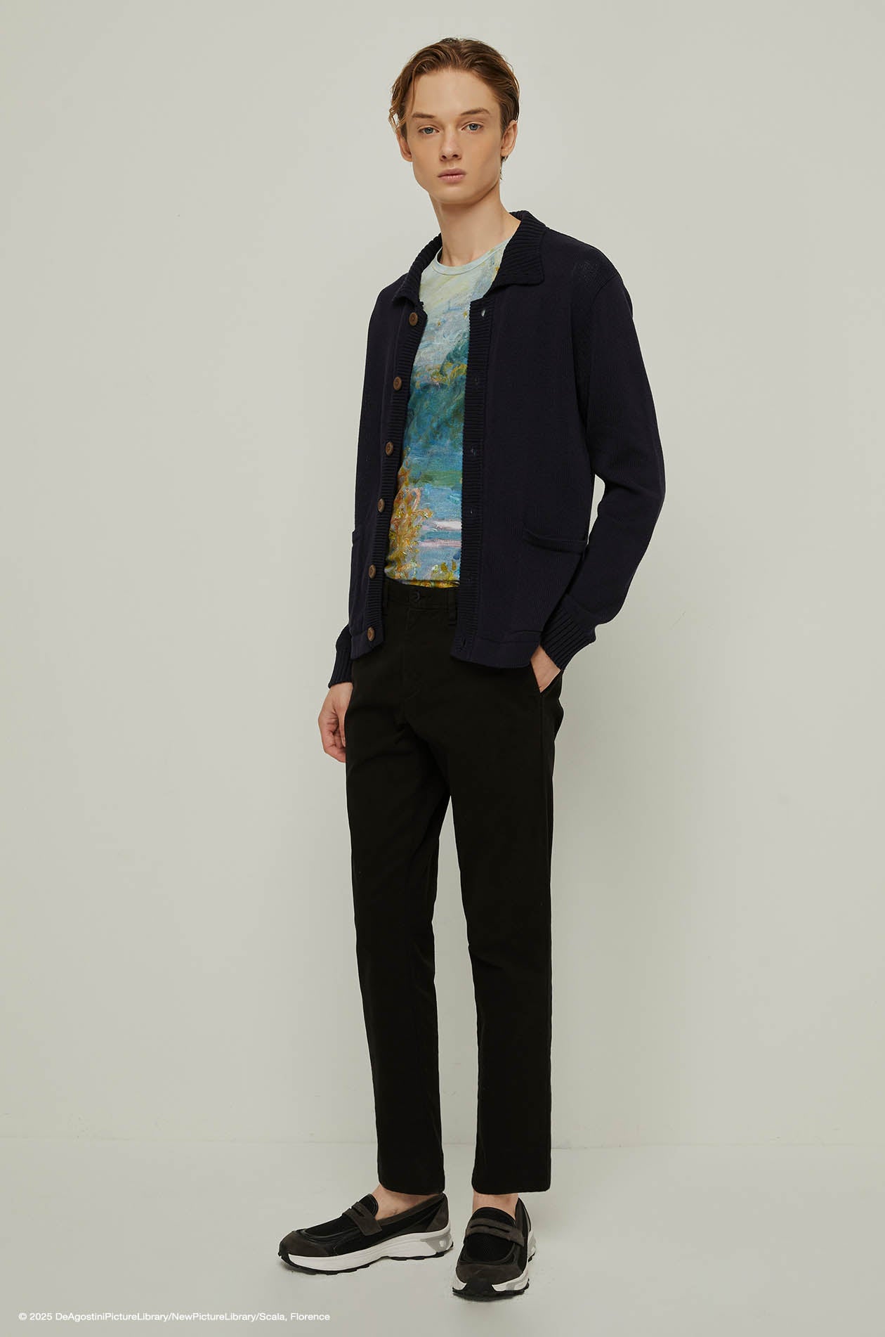 THE TUILERIES MONET GRAPHIC TEE