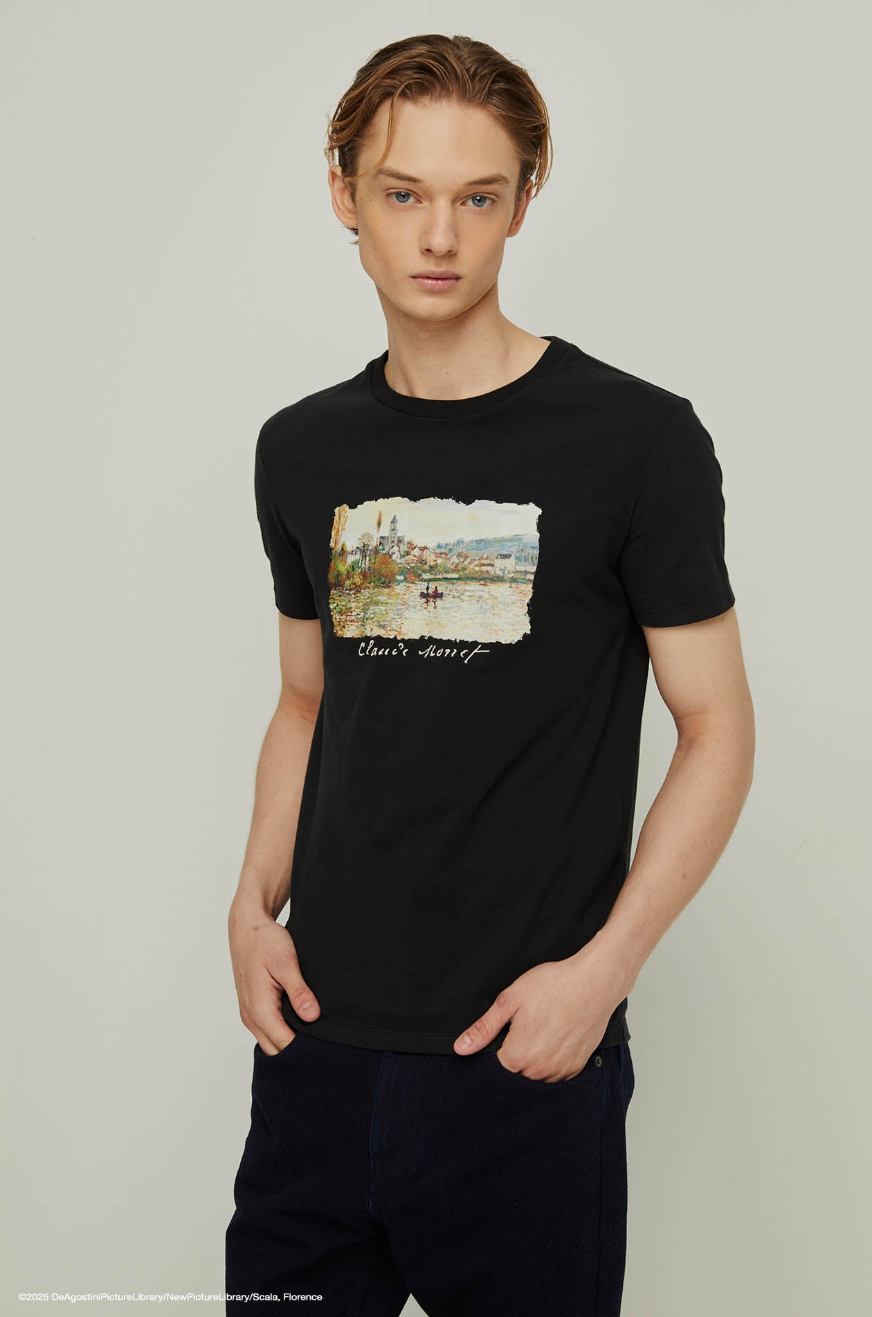 THE SEINE AT VETHEUIL MONET GRAPHIC TEE