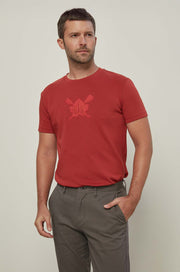 CLASSIC LOGO EMBROIDERED GRAPHIC TEE