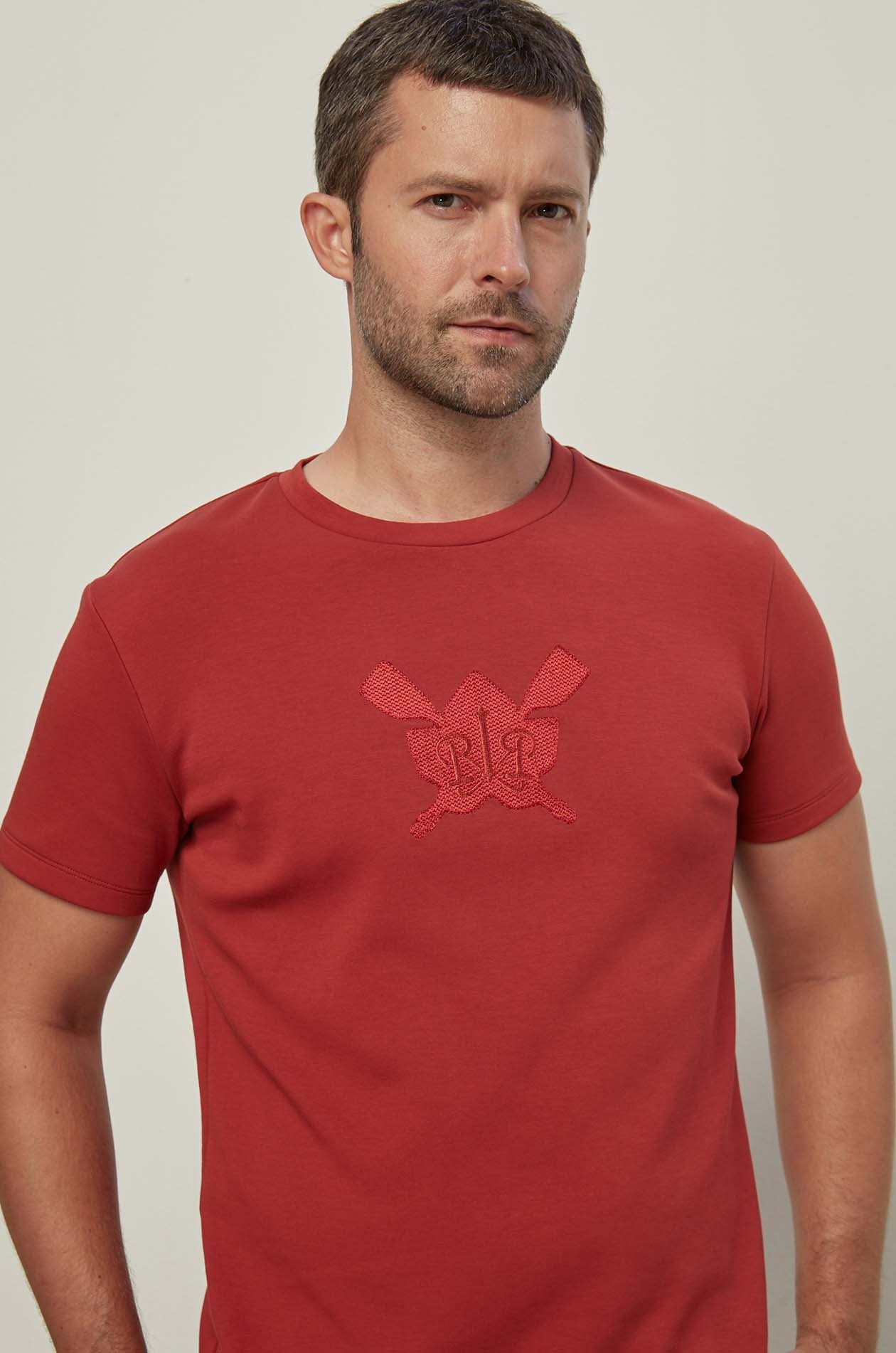 CLASSIC LOGO EMBROIDERED GRAPHIC TEE