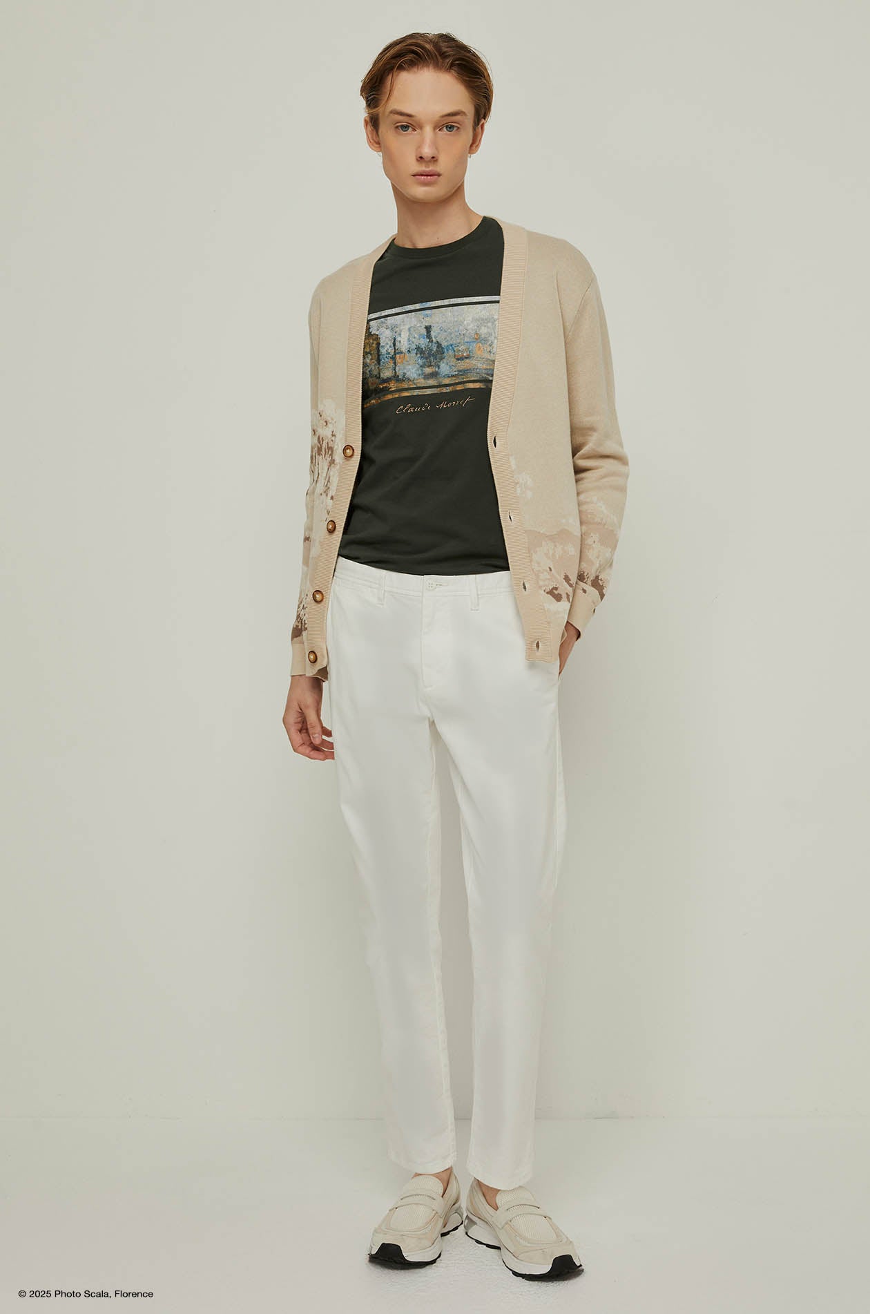 GARE SAINT LAZARE MONET GRAPHIC TEE