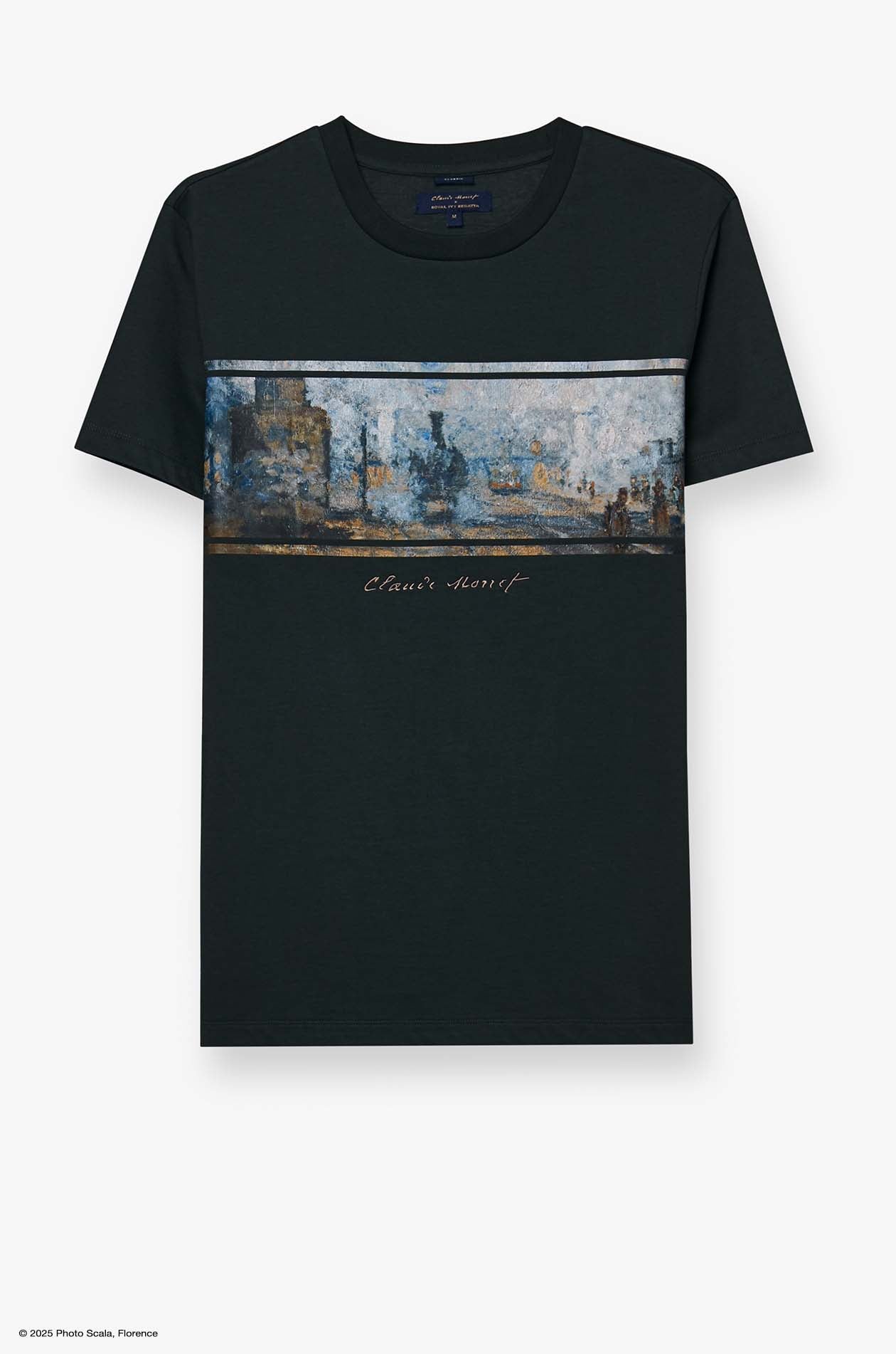 GARE SAINT LAZARE MONET GRAPHIC TEE
