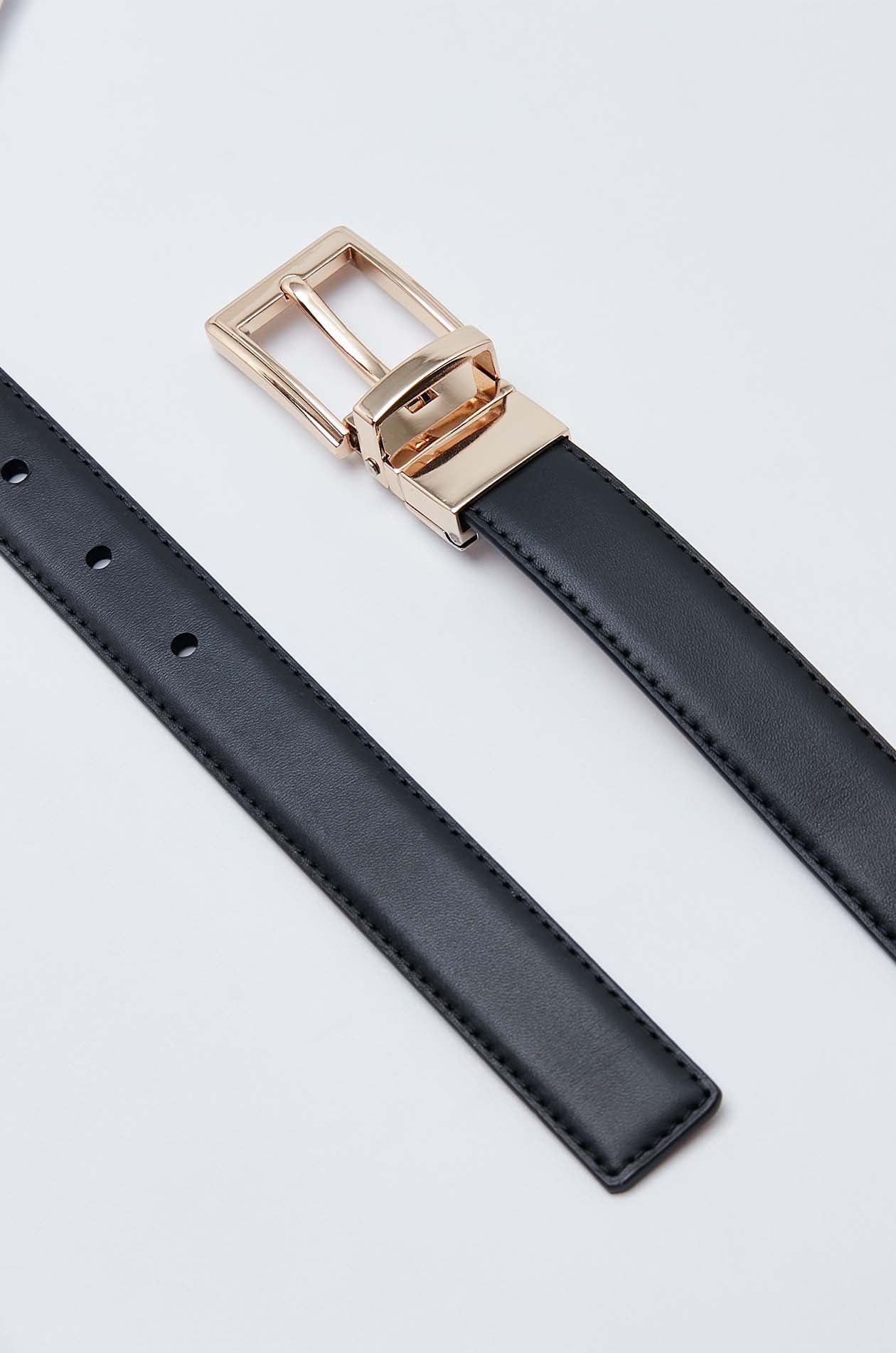 REVERSIBLE LEATHER BELT
