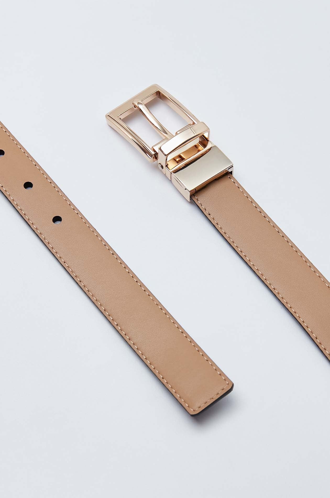 REVERSIBLE LEATHER BELT
