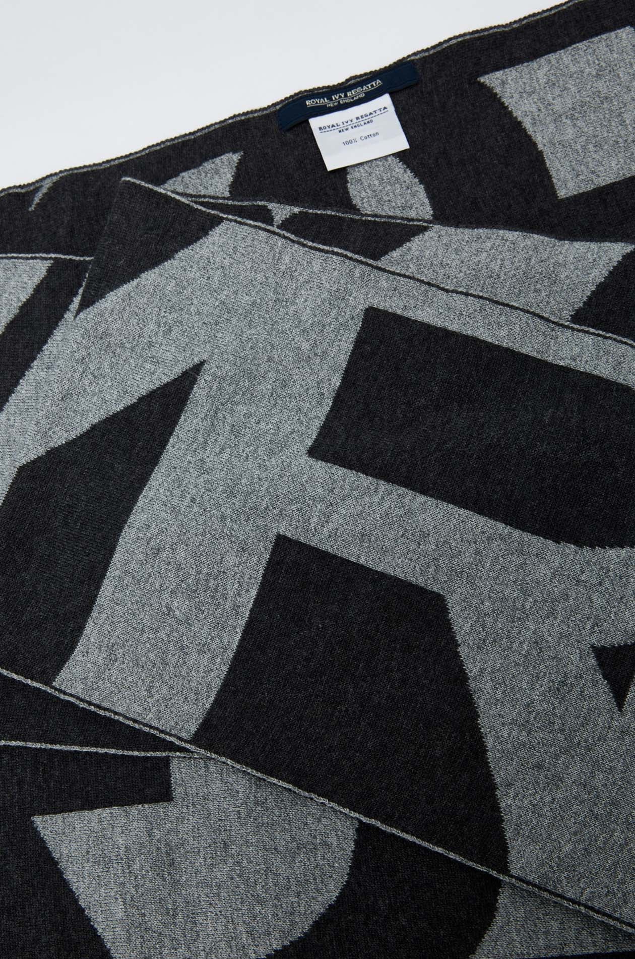 CLASSIC LOGO KNIT SCARF