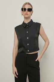 CAP SLEEVE BLOUSE