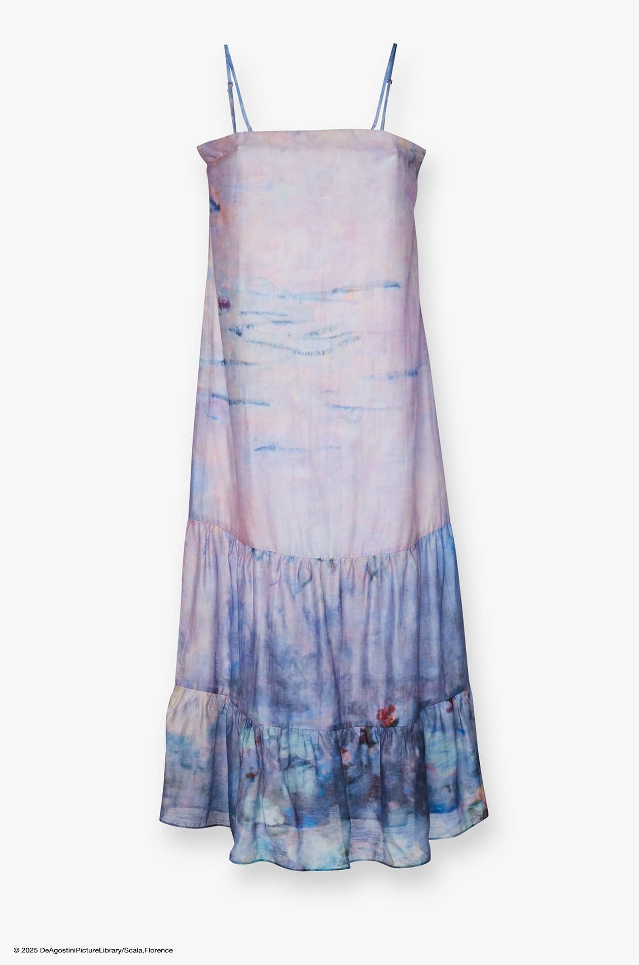 WATER LILIES MONET MAXI DRESS