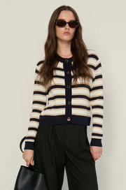LUREX KNITTED CARDIGAN