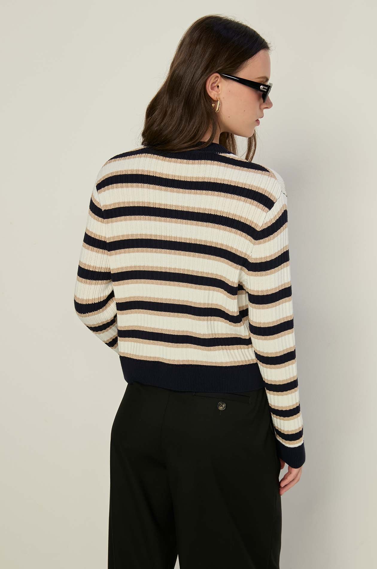 LUREX KNITTED CARDIGAN