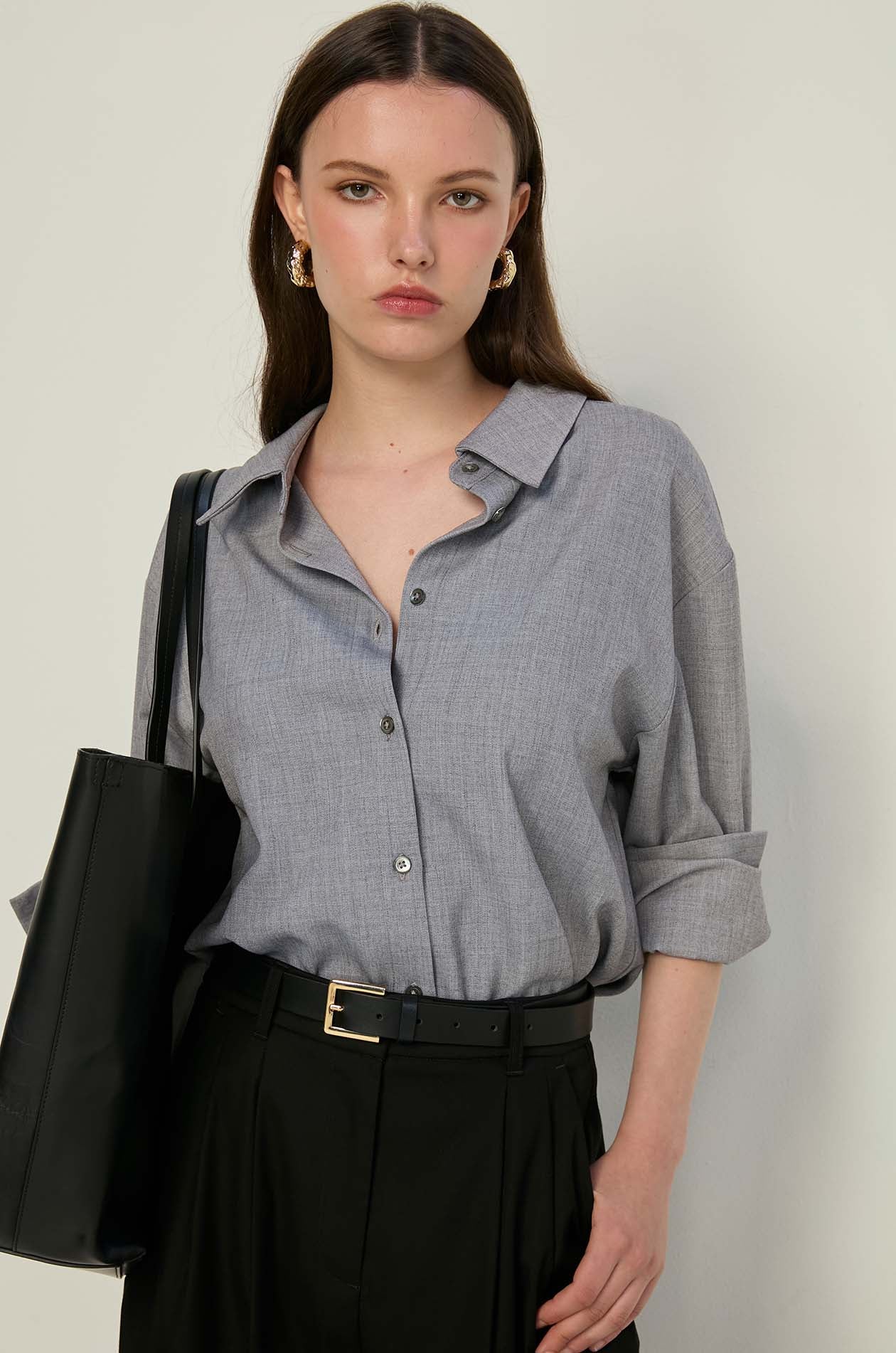 LONG SLEEVE RELAXED SHIRT