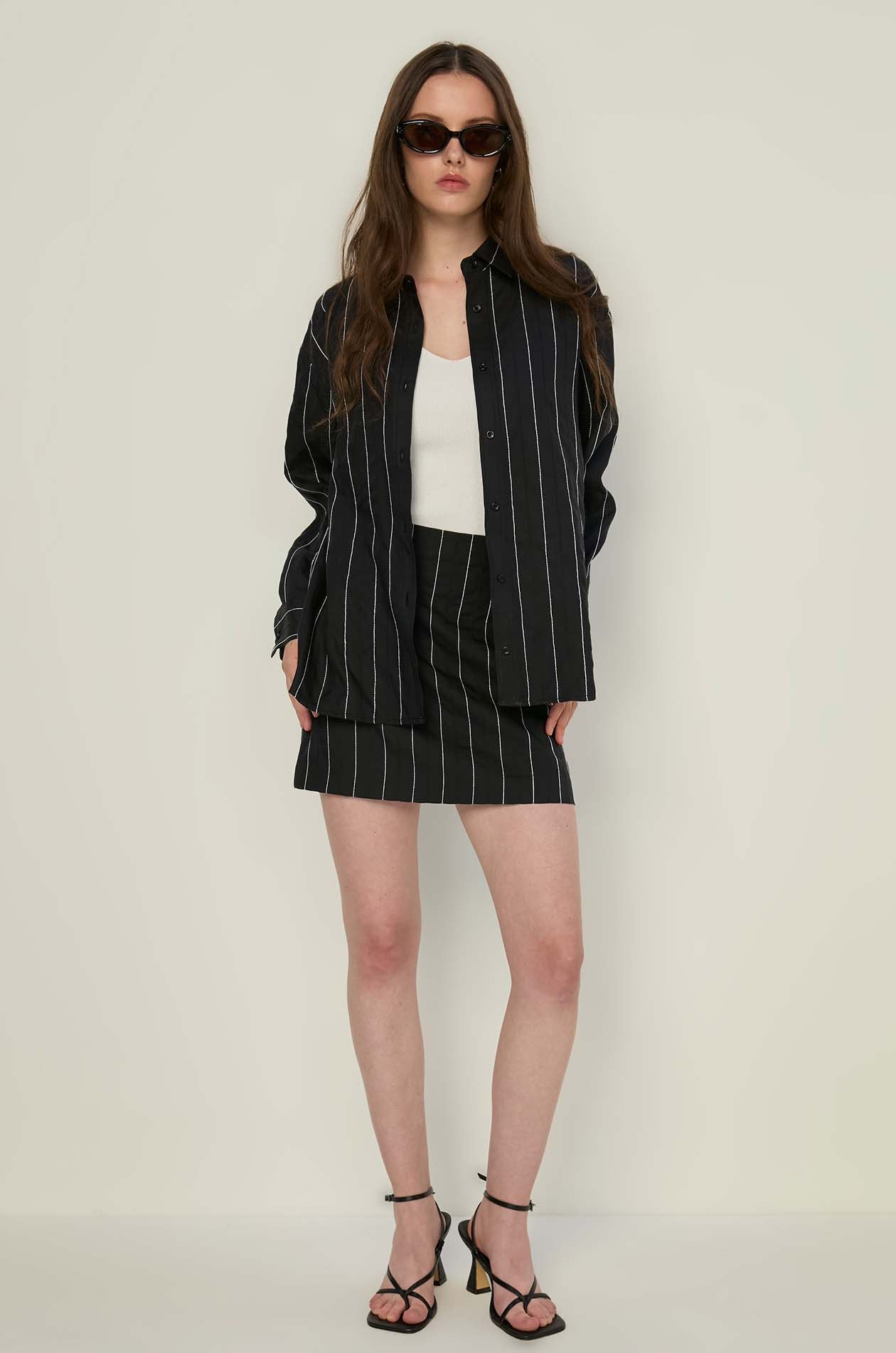 LONG SLEEVE STRIPED SHIRT