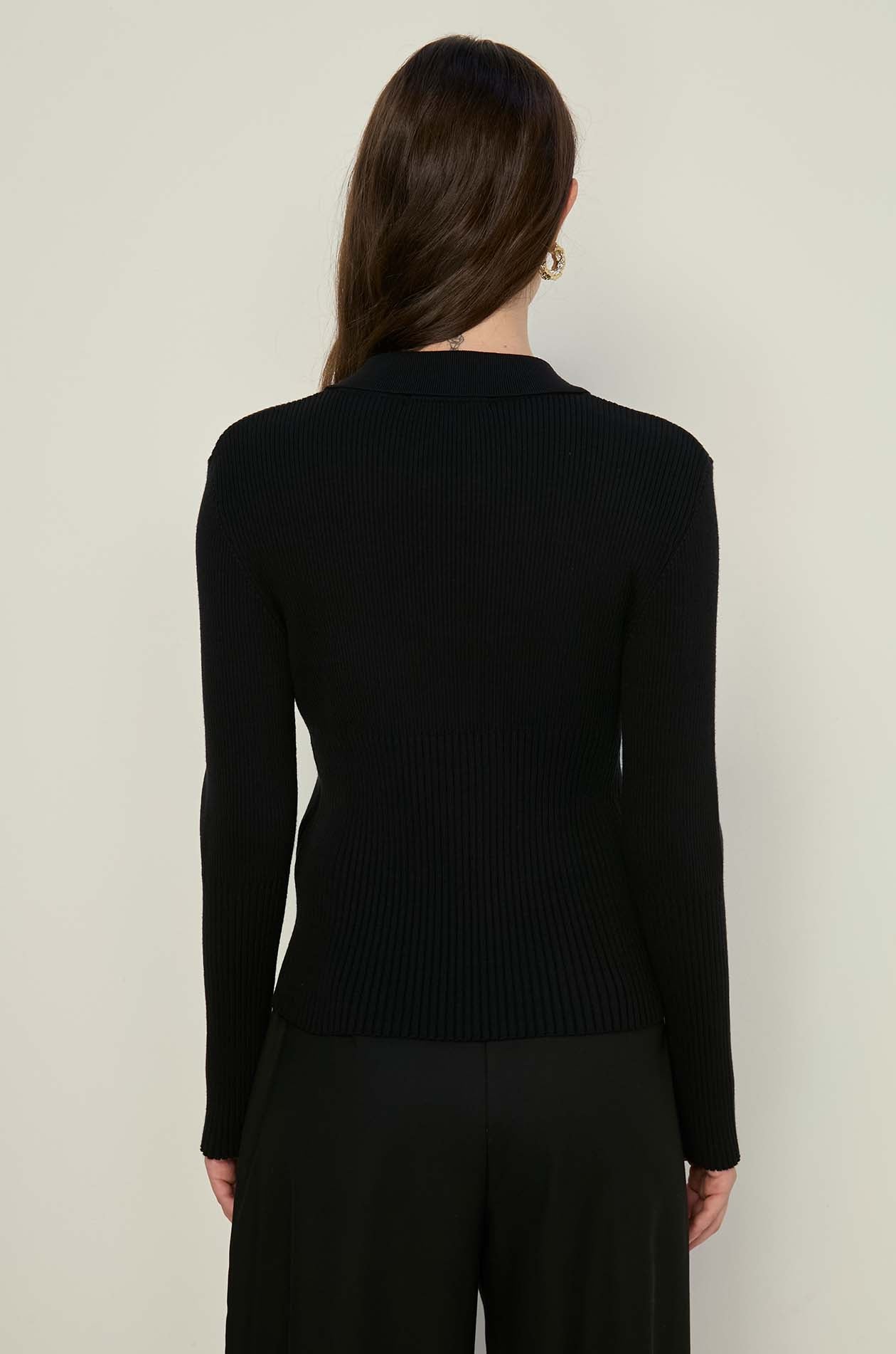 LONG SLEEVE BUTTON-UP CARDIGAN