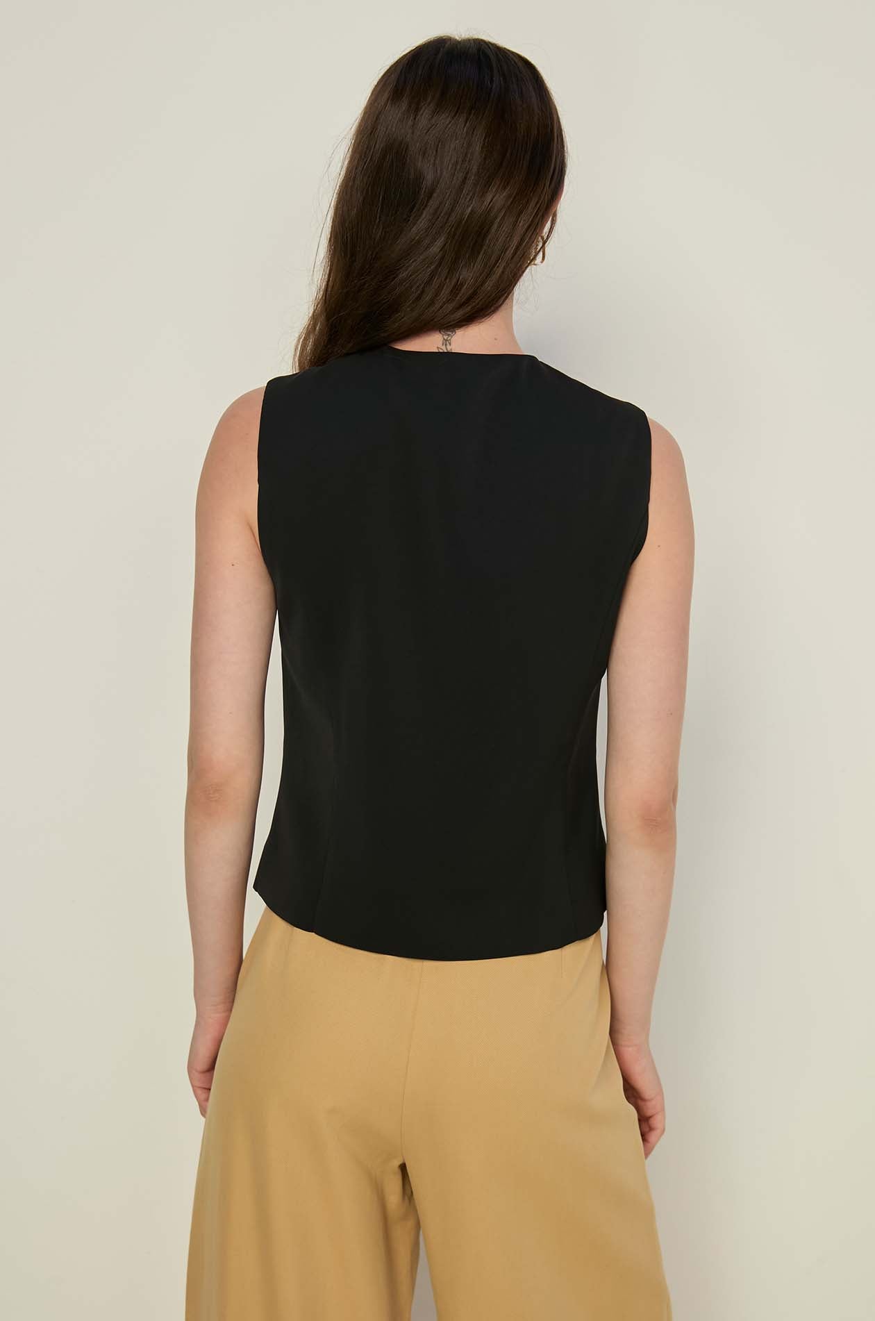 GOLD BUTTON VEST