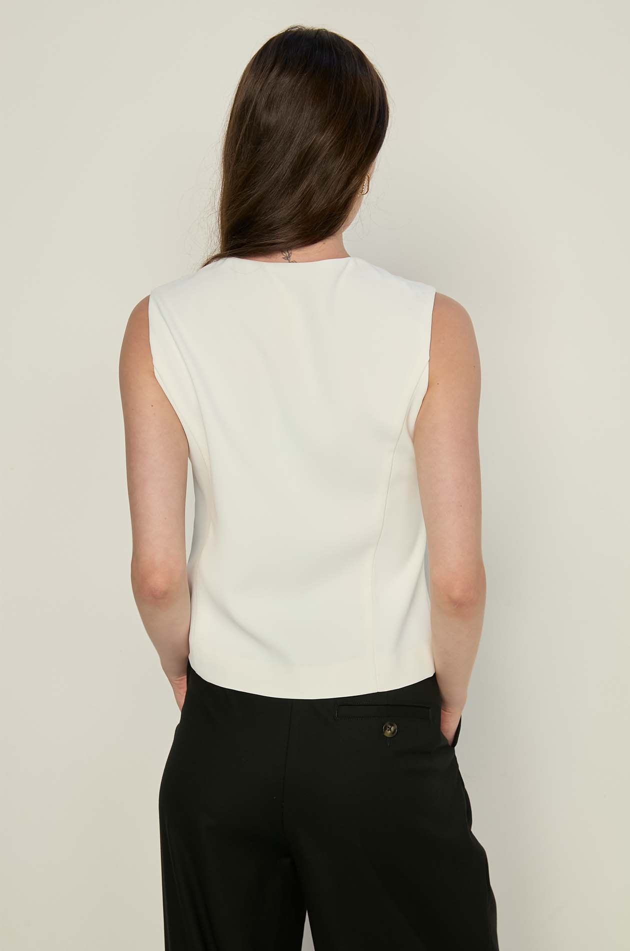 GOLD BUTTON VEST