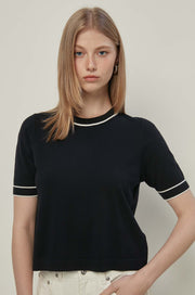 SHORT SLEEVE CROPPED TEE