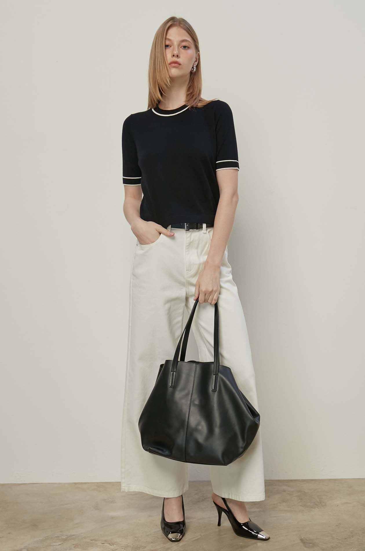 SHORT SLEEVE CROPPED TEE