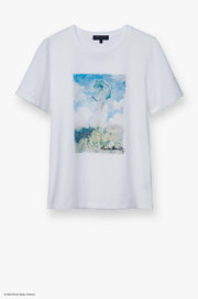 WOMAN WITH A PARASOL MONET GRAPHIC TEE
