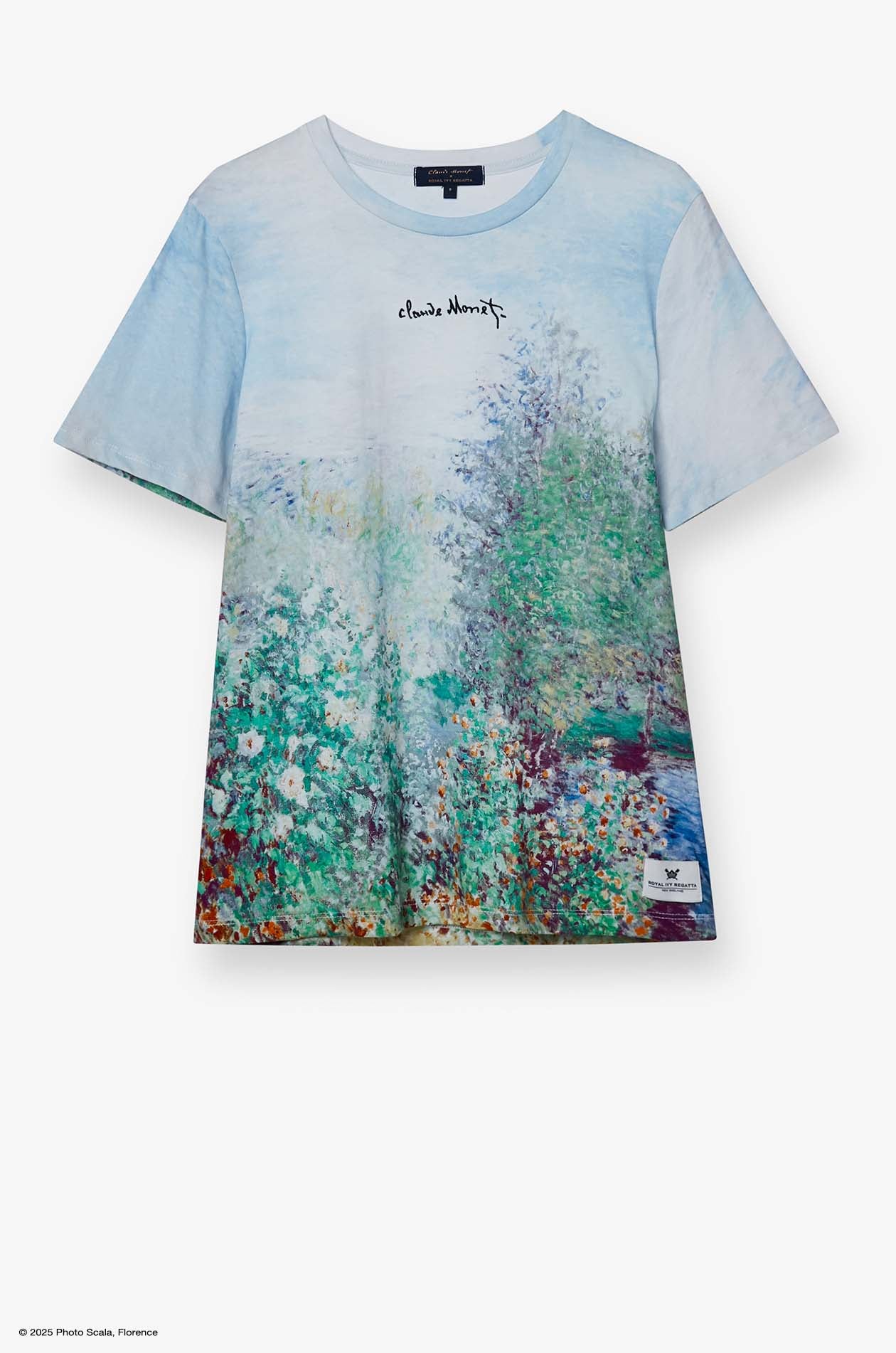 A CORNR IN THE GARDEN AT MONTGERON MONET GRAPHIC TEE