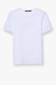 EMBROIDERED LOGO TEE